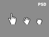 cool hand gesture animated moude cursors for windows