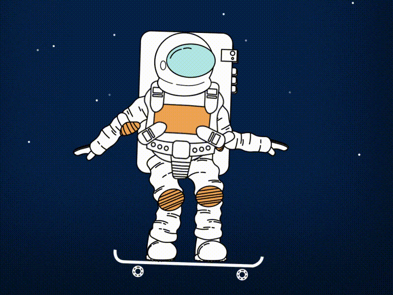 cosmonaut 2d 2d animation 2d character 2danimation motion motion design motion graphic motion graphics motiongraphics