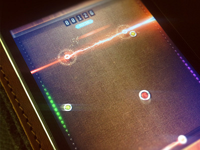 Juggle: Pocket Machine. 60s arkanoid game hipster iphone ipod laser leds pattern pinball puddle puk retro texture