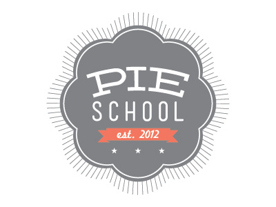 Pie School Logo Design identity logo