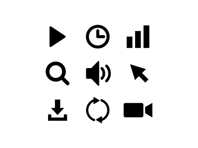 First try at Icons design design area icon iconography icons illustration minimal pictogram symbols tech tech icons vector