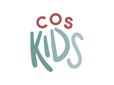 COS Kids Logo brand branding design logo