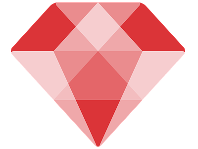 Flat UI Ruby diamond flat ui kit red ruby