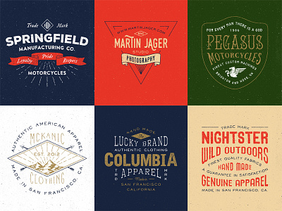 Hipster Vintage Logos Volume 2