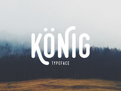 König Typeface