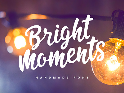 Bright Moments baby child feminine font girl letter type typeface typography wedding woman