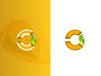C Logo brand clean logo logo alphabet logotype modern negative space negative space logo simple design