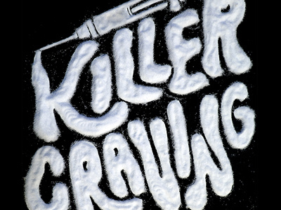 Killer Craving Campaign campaign design lettering poster typography