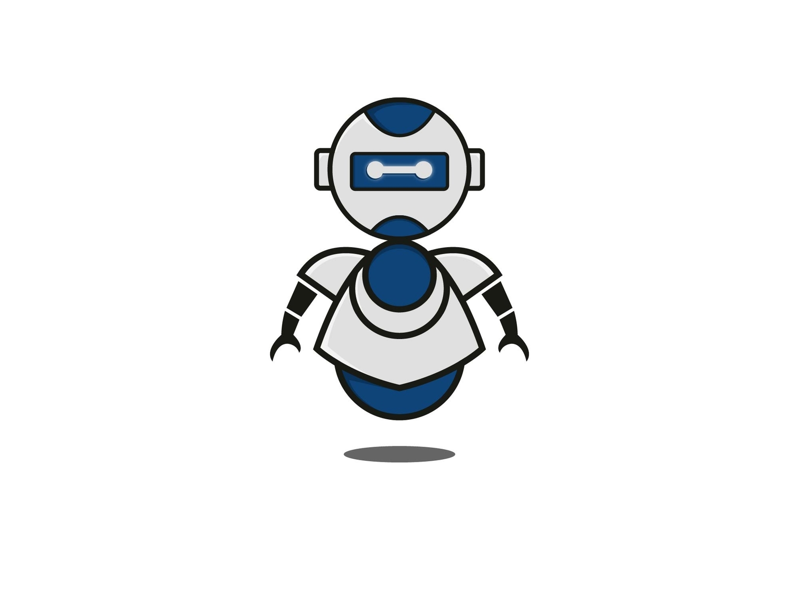 Robot Mascot by Hendrik Susanto on Dribbble