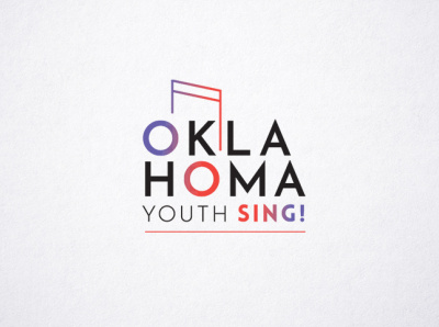 Oklahoma Youth Sing logo illustrator logo vector