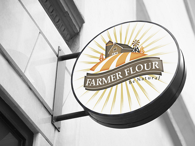 Farmer Flour Logo Design