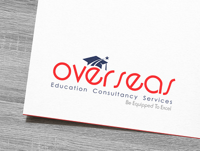 Overseas Consultancy Logo Design branding design illustration logo logo design typography