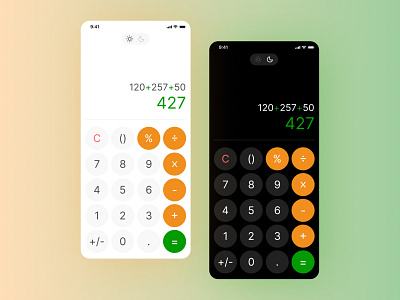 Daily UI :: 004 - Calculator by Jatin Dobariya on Dribbble