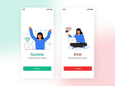 Daily UI :: 011 - Flash Message adobe xd daily ui daily ui 011 daily ui 11 daily ui challenge error message figma flash message success message ui user experience user interface ux