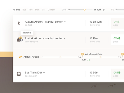 GoTransfers airport interface service transfer ui web