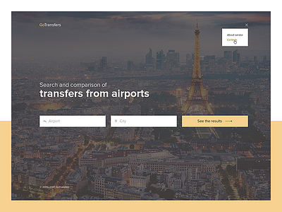 GoTransfers - home page