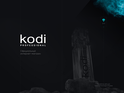 Kodi Shop interface shop site webdesign website