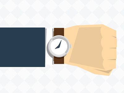 Watch explainer hand illustration sleeve smartdollar vector video watch wrist watch