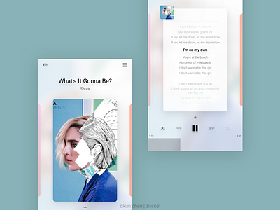 Daily UI #9 Music Player