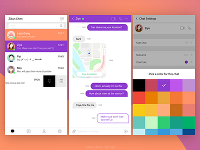 Daily UI #13 Direct Messaging