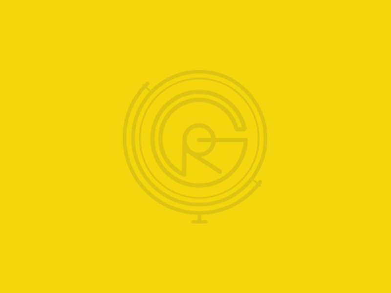 Gold Rush Global after effects branding gold illustration logo logo design mark rush yellow