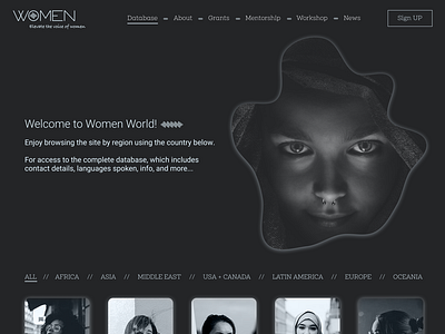 Women Landing Page