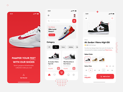 Ecommerce App for Shoes