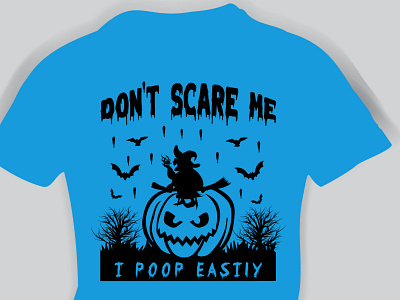 Halloween gift t-shirt for men and women background banner design halloween pumpkin illustration logo ui