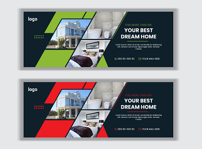 Real Estate Agencies Social Media Cover Template ad