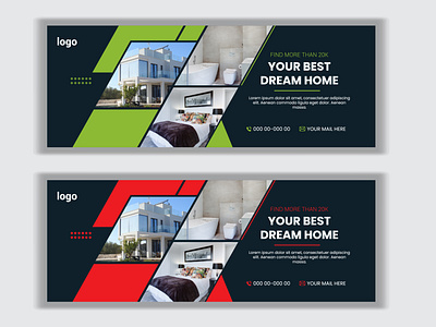 Real Estate Agencies Social Media Cover Template