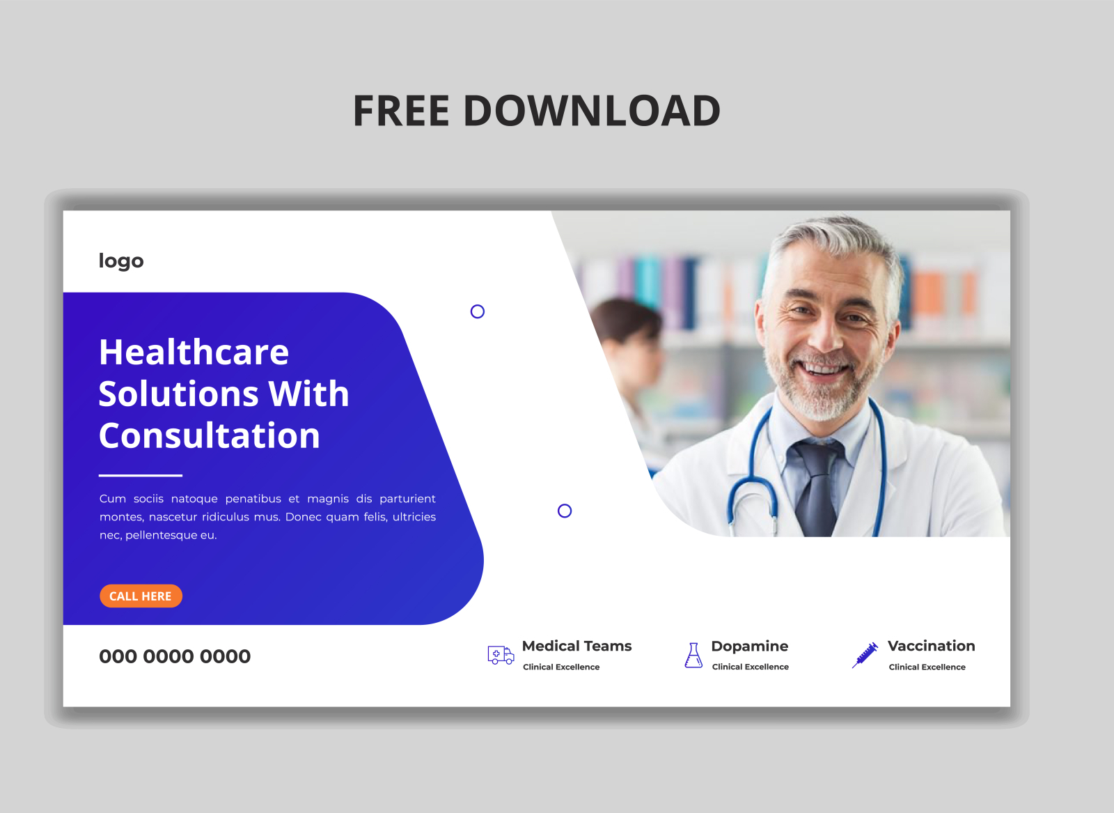 Medical Banners Ad Vector Template by Sohag Miah on Dribbble