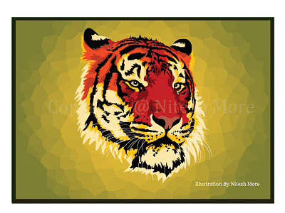 Tiger_Illustration animation design flat icon illustration vector website