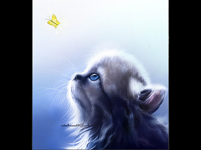 Digital_Painting_Cat