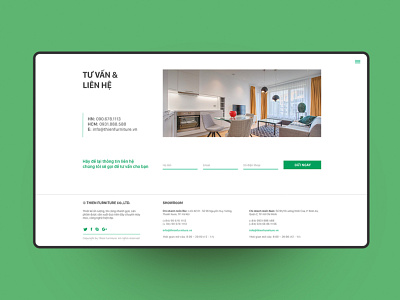 THIEN INTERIOR - Web design