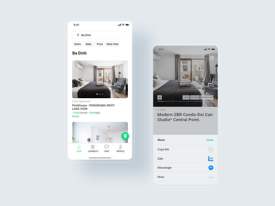 Lilyhomtel_Apartment detail app homestay hotel hotel booking ui uiux