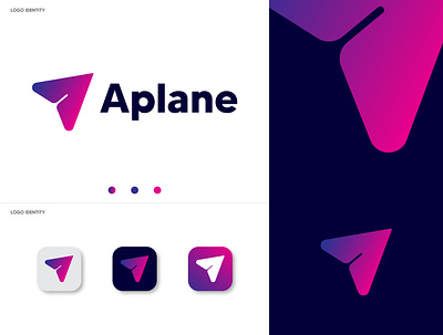 Aplane A letter logo design a letter brand design branding branding and identity corporate grid logo logodesign minimal art minimal logo minimalist minimalist logo plane logo typography