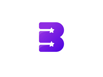 B letter logo mark