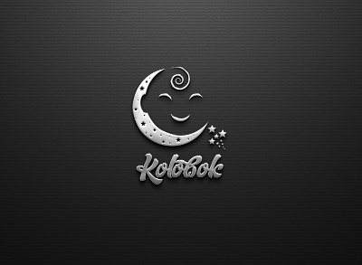 Kolobok Logo design baby logo brand identity branding creative face logo graphicdesign identity logo logo design logodesign logodesigns logoinspirations logomaker logotype moon logo star logo