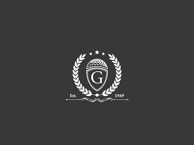 Golf g letter logo