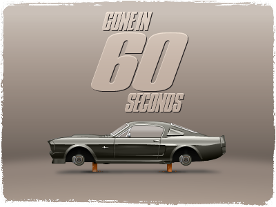 Gone In 60 Seconds 1967 bricks car eleanor ford muscle mustang pixel perfect rims vehicle wheels