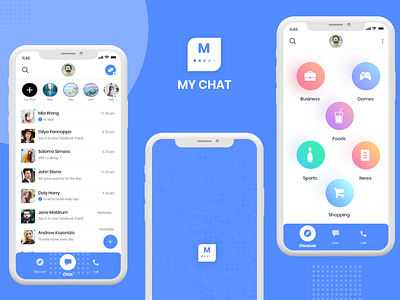 Mobile chat apps