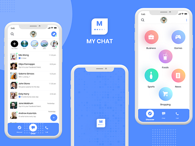 My Chat App - Message Text Mobile App