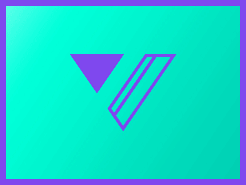 Logo wip branding concept gradient identity illustrator logo purple visual wip