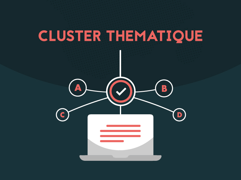 Cluster Graphic architecture article article page cluster google graphic icon illustration infographic link seo theme traffic vector