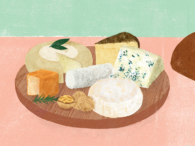 cheese board cheese cook book food food illustration illustrated food recipe