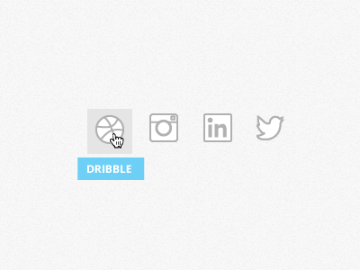 Social Icons dribble icons instagram linkedin social twitter