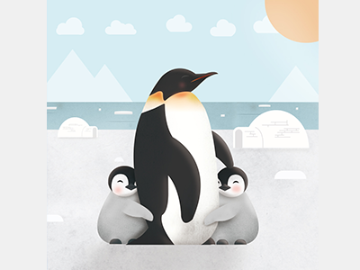 Babyfriends December Photobook Cover penguin