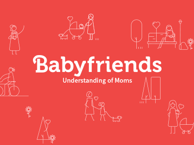 Babyfriends Branding app babyfriends