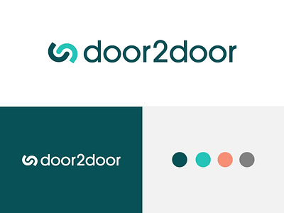 door2door New Brand brand branding colours logo