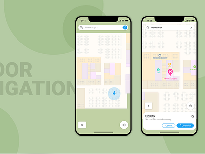 Indoor Mapping Solution Mobile App design minimal mobile app mobile app design mobile design ui ux